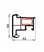 S360.19 Штульп для створки 13 мм